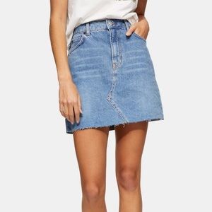 TopShop Jean Skirt 10